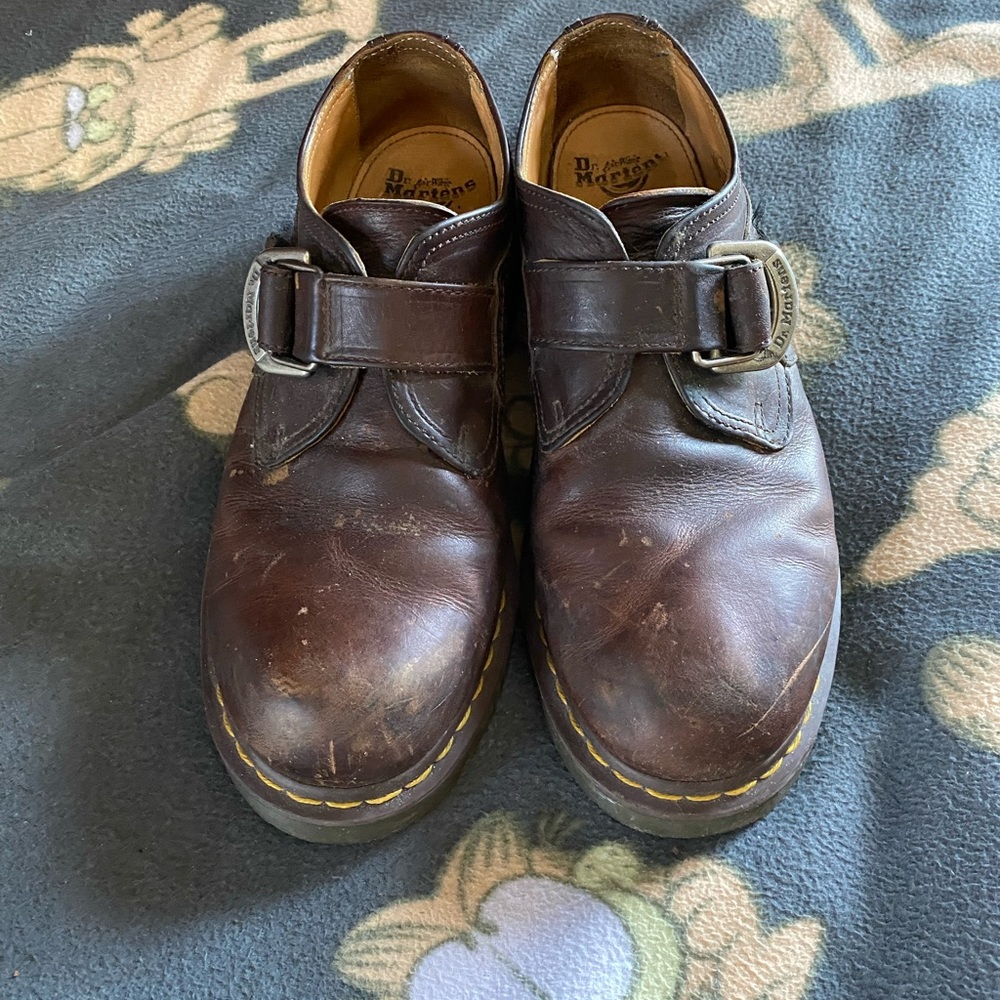 Dr.Martens 8314 Oiled Leather Monkstrap Oxford.